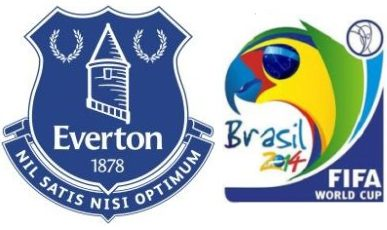 Which six 2014 FIFA World Cup Finals players were affiliated with Everton FC? 3 image 133