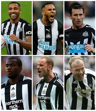 English Players of the Year for Newcastle United