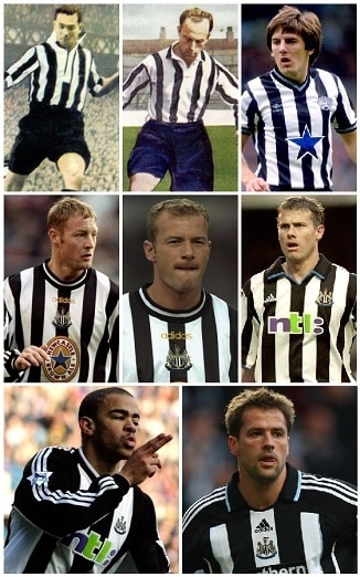Which England FIFA World Cup Finals Squad players were with Newcastle United at the time? 1 Newcastle United England Players