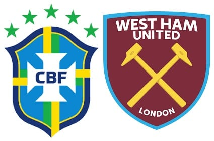 Which Brazilians have made Premier League appearances for West Ham United? 7 image 180