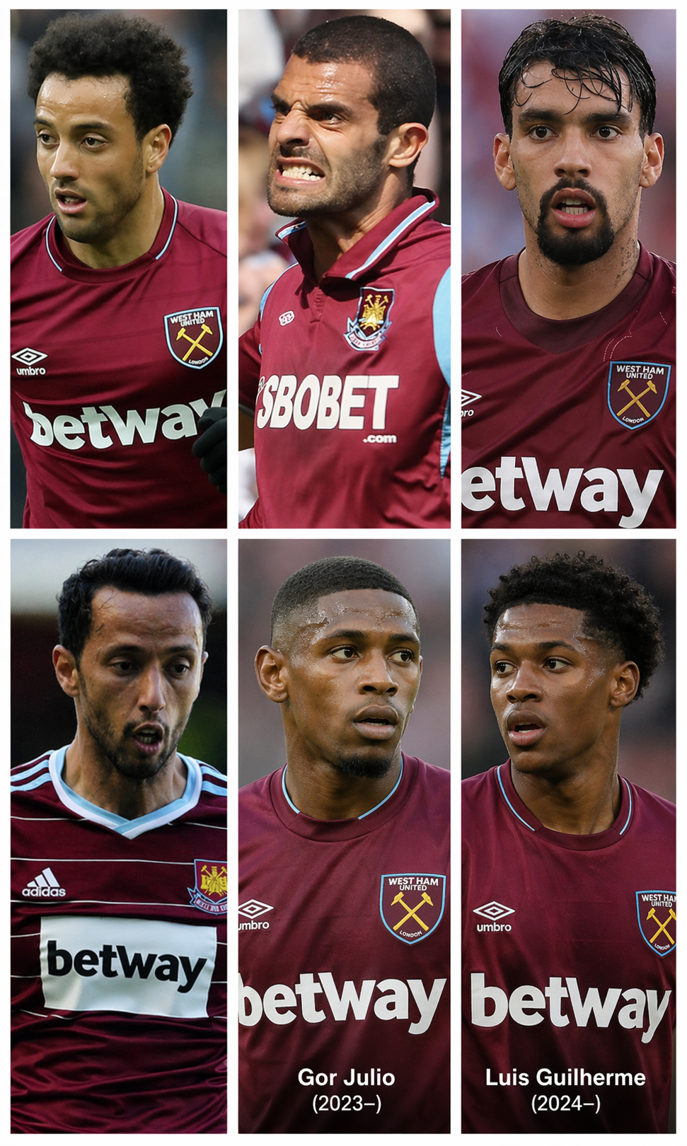 West Ham United Brazilian Players