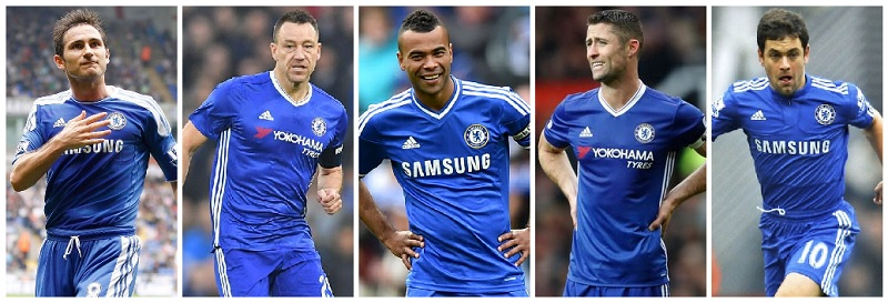 Chelsea England Players