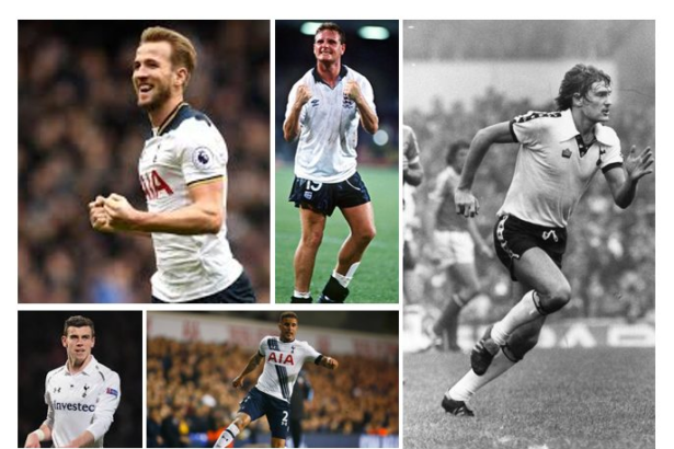 Which six footballers won the PFA Young Player of the Year with Tottenham Hotspur? 1 image 42