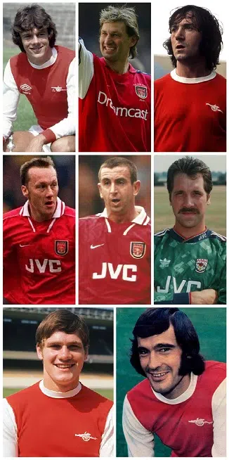 Who are the players with over 500 All-Time League Appearances for Arsenal FC? 2 image 54