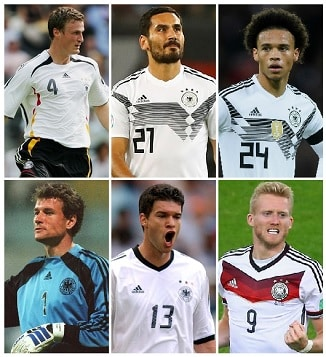 Which seven German Players won Premier League Winners Medals? 1 German Players who won Premier League winners Medals