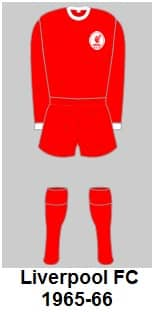 Which was the first season Liverpool FC adopted an all-red kit for their home League matches? 2 image 84