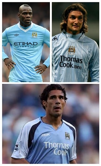 Who are the Italians that played Premier League Football with Manchester City? 2 Manchester City Italian Players