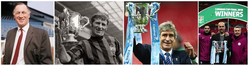 Which four Manchester City managers won the Football League Cup? 1 image 3