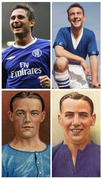 Question of the Day February 2020 7 Chelsea Top England Goalscorers