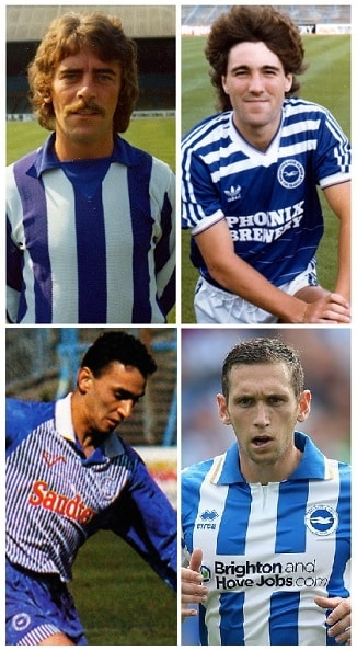 Which four Welshmen won Brighton & Hove Albion’s Player of the Year Award? 1 image 1
