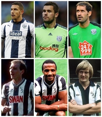 Question of the Day April 2020 1 West Bromwich Albion England Players