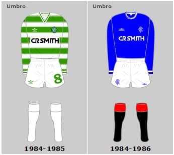 Question of the Day May 2020 9 Celtic & Rangers Shirt Sponsors