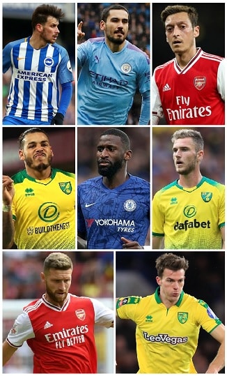 Question of the Day July 2020 22 Germans in Premier League