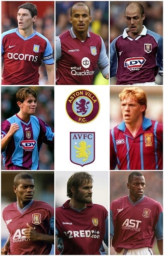 Question of the Day November 2020 11 Aston Villa PL Appearances