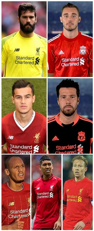 Brazilians who played for Lieverpool