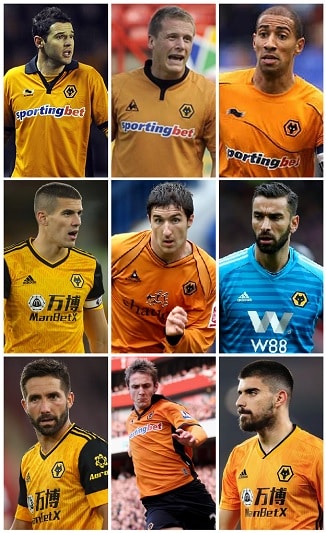 Question of the Day January 2021 10 Wolves PL Appearances