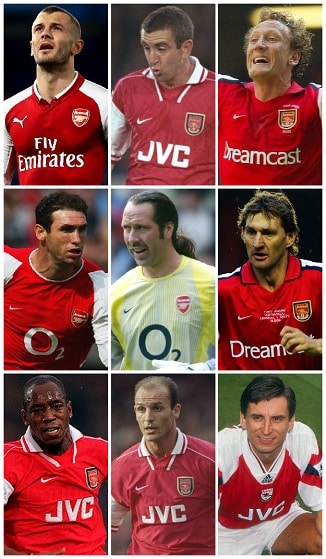 Question of the Day January 2021 18 English Arsenal Players of the Year