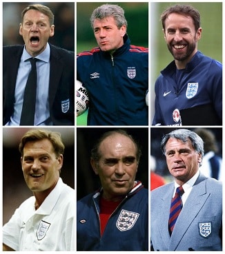 Question of the Day March 2021 9 England Managers with 20 Caps