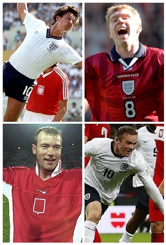 Question of the Day March 2021 1 England Goalscorers v Poland