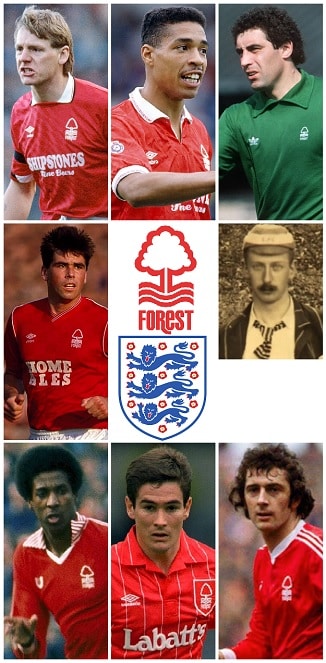 Question of the Day March 2021 7 Nottingham Forest England Appearances