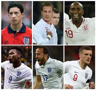 English England Goalscorers v Italy