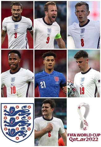 Question of the Day August 2021 12 England 2022 World Cup Goalscorers