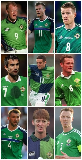 Northern Irish Players Goalscorers