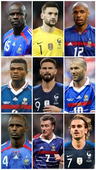 Question of the Day October 2021 21 100 Caps for France