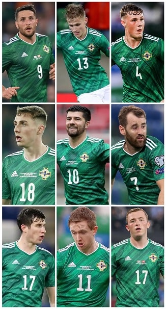 Question of the Day November 2021 4 2021 Northern Ireland Goalscorers