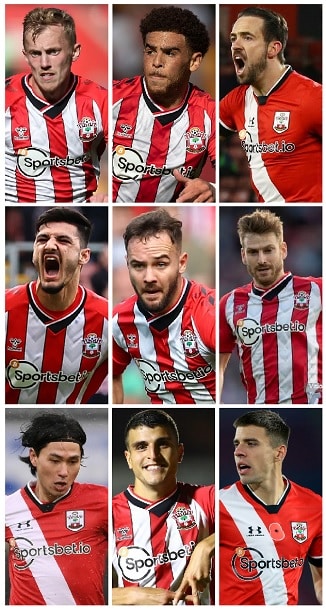 Southampton PL Goalscorers 2021