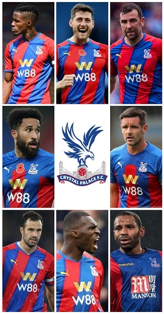 Crystal Palace PL Appearances