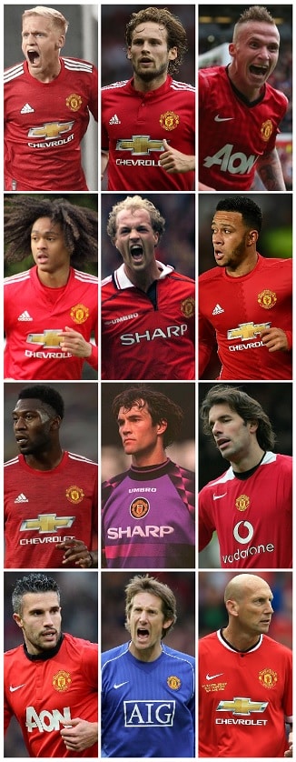 Manchester United Dutchmen