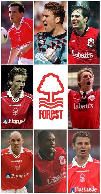Nottingham Forest PL Appearances