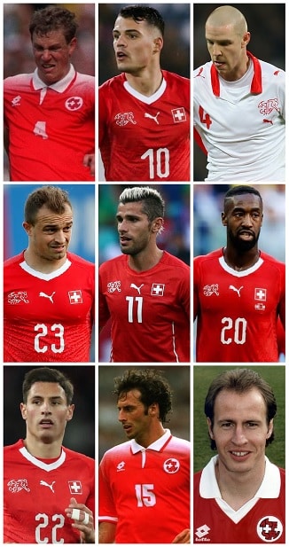 Swiss PL Appearances