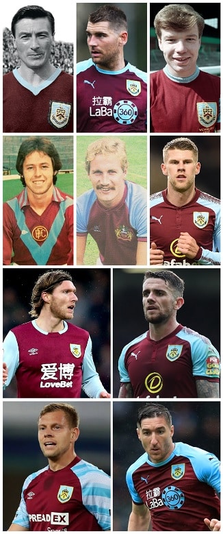 Question of the Day April 2022 11 Burnley International Caps