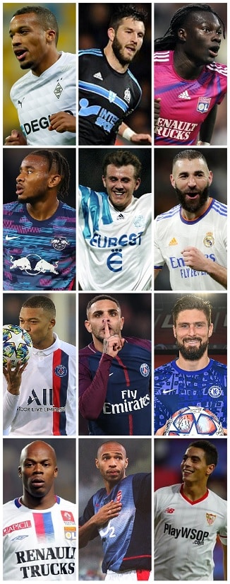 Question of the Day April 2022 25 French Champions League Hat-Tricks