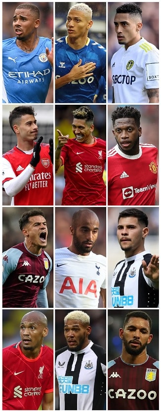 Question of the Day May 2022 11 Brazilian PL Goals & Assists 2021-22