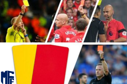 Premier League Red and Yellow Cards 2024-25