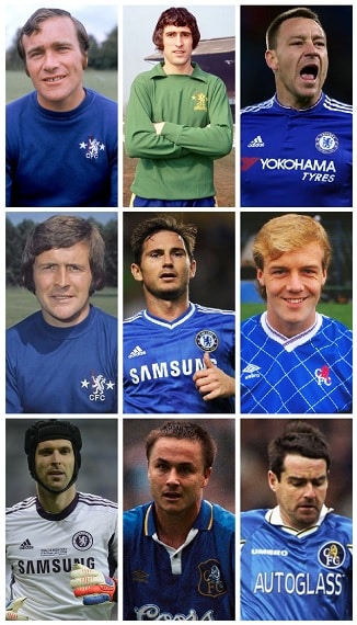 Question of the Day May 2022 14 Chelsea All-Time League Appearances