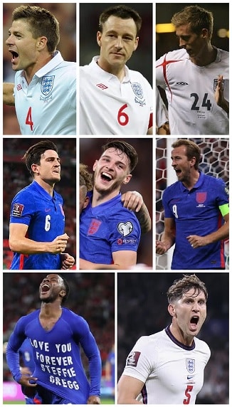 England Goalscorers v Hungary