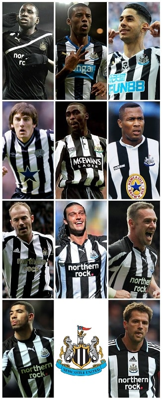 Which players scored Premier League Hat-Tricks for Newcastle United? 1 Newcastle United Hat-tricks