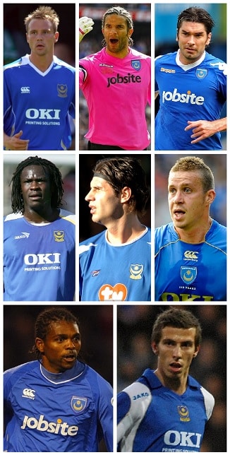 Portsmouth PL Appearances