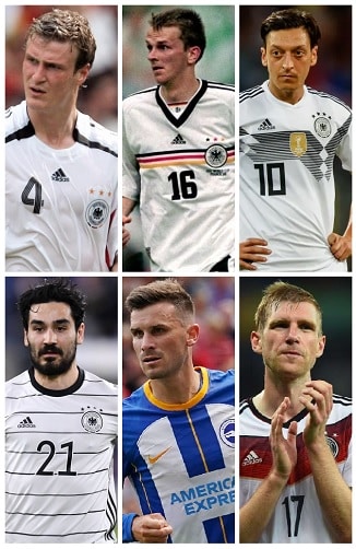 German PL Appearances