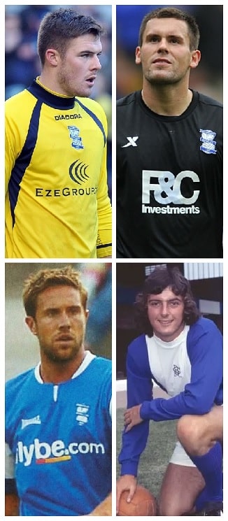 Birmingham City England Caps