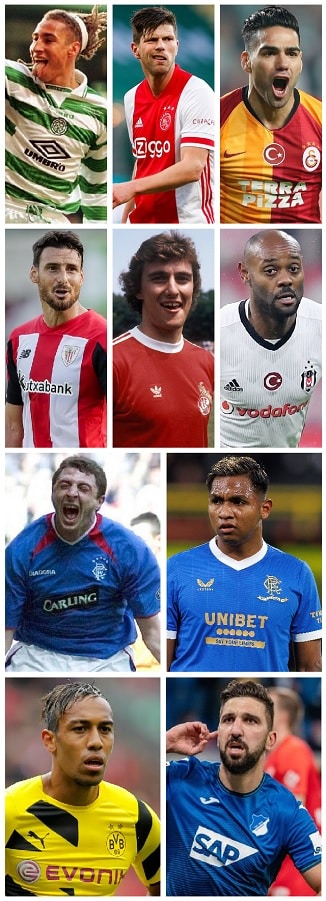 UEFA Cup & UEFA Europa League Top Goalscorers