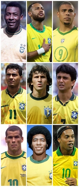 Brazil Top Goalscorers