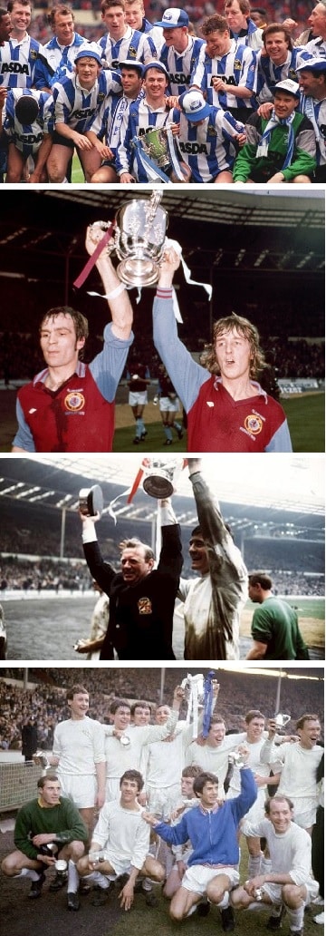 Football League Cup Winners outside Top Flight