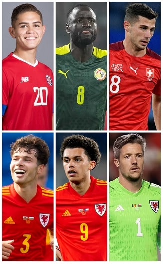 Nottingham Forest Players at 2022 Word Cup