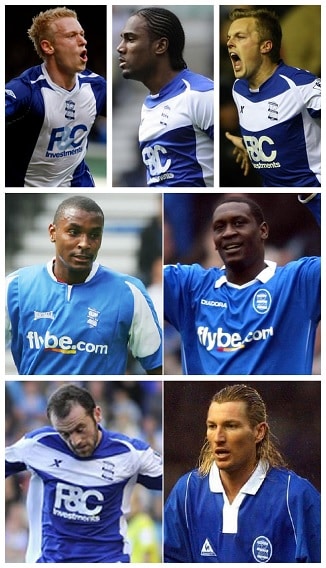 Birmingham City PL Goalscorers