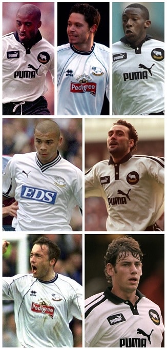 Derby County PL Goalscorers